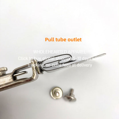 1523★  Sewing machine edge grip A11 pull drum edge curler edge curling tool edge pull drum hem pull tube jerk off