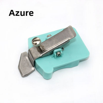 1015★  New sewing machine plastic magnet rib gauge silicone strong adsorption pressure line adjustable multi-functional small gauge