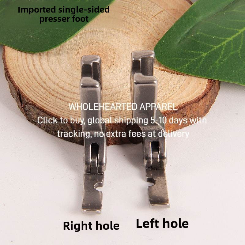 1527★  Flat car unilateral presser foot P36N right unilateral P36LN left unilateral, all-steel flat car, unilateral zipper presser foot