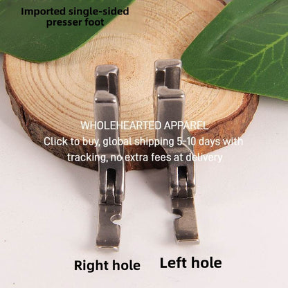 1527★  Flat car unilateral presser foot P36N right unilateral P36LN left unilateral, all-steel flat car, unilateral zipper presser foot