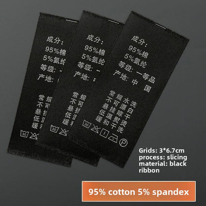 3224★  Washing label Spot washing water mark Customized clothing washing mark Ingredient mark Trademark printing Washing label Customized free shipping