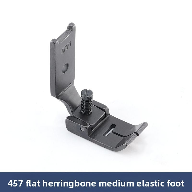 1623★  All-steel herringbone car elastic silk presser foot opening flat mouth presser foot large medium small presser foot sewing machine accessories