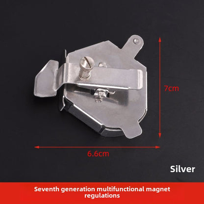 1021★  New seventh-generation hexagonal multi-functional magnet fixed rib pressing line pulling round sewing machine accessories