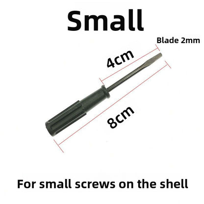 1667★  High-quality thin knife edge sewing machine special one-word screwdriver, screwdriver, screwdriver, sewing machine needle, maintenance tool, black carbon steel screwdriver