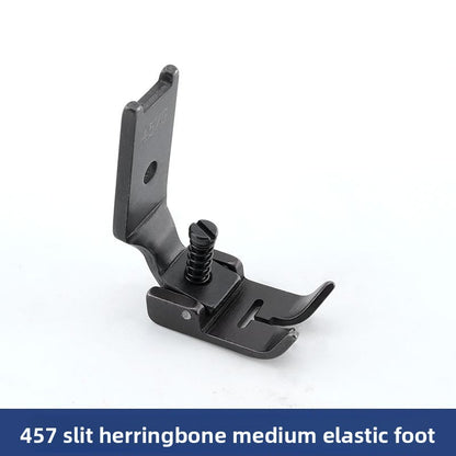 1623★  All-steel herringbone car elastic silk presser foot opening flat mouth presser foot large medium small presser foot sewing machine accessories