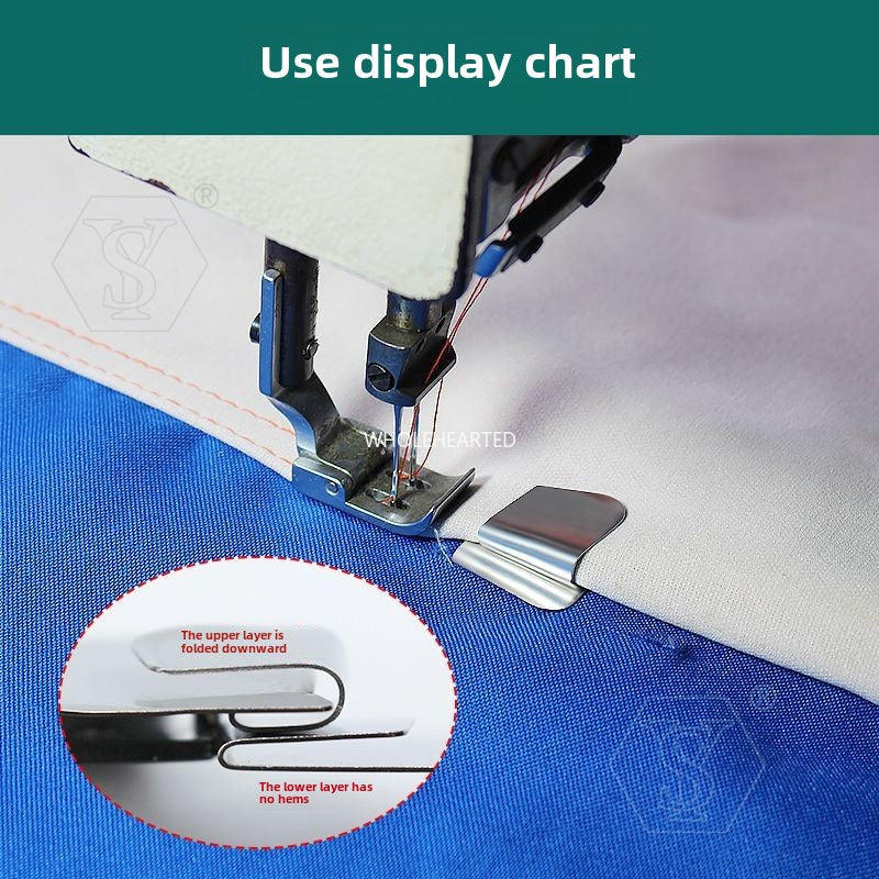1058★  [Handmade] SY-422 flat double needle car sewn pull tube closed upper sleeve bedding tent jerking pull tube