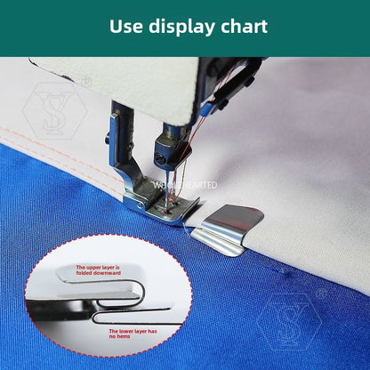 1058★  [Handmade] SY-422 flat double needle car sewn pull tube closed upper sleeve bedding tent jerking pull tube