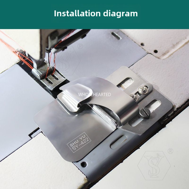 1058★  [Handmade] SY-422 flat double needle car sewn pull tube closed upper sleeve bedding tent jerking pull tube
