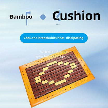 1332★  Breathable seat cushion, solid wood beef tendon line clothing factory, parking space master, bamboo block, special breathable seat cushion