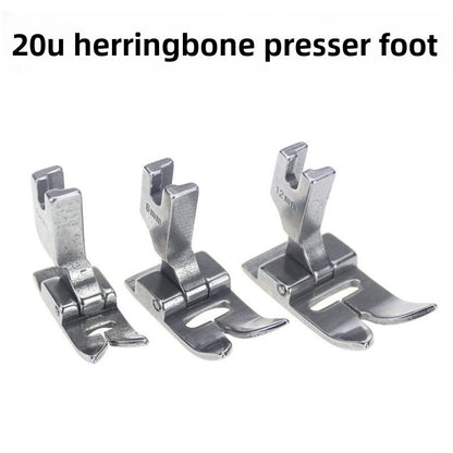 1590★  20U herringbone car presser foot herringbone car open line 8MM5MM12MM herringbone car presser foot tortuous seam presser foot