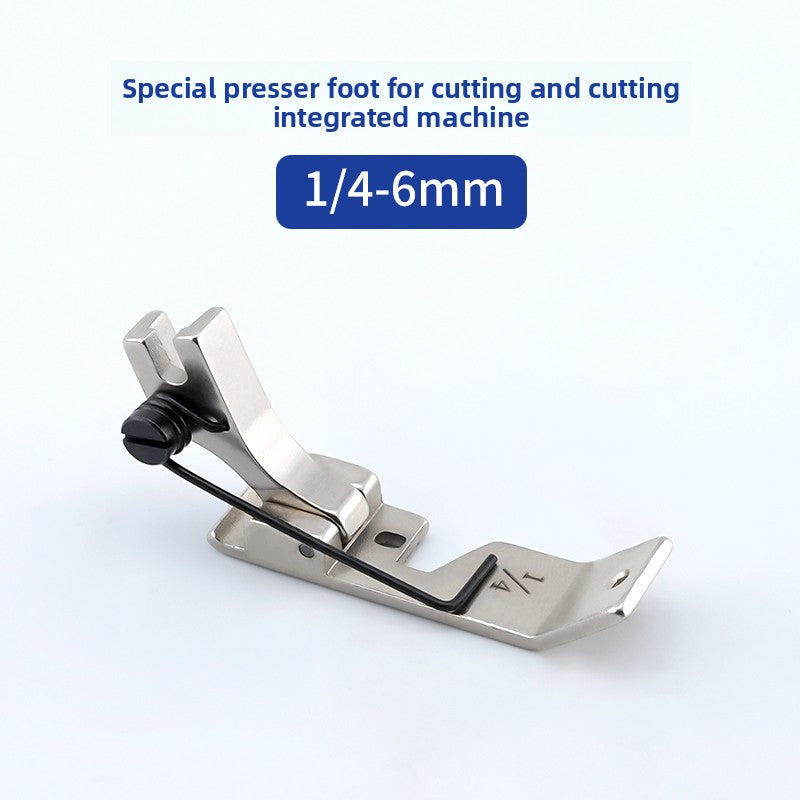 1641★  Sewing machine accessories New 572 cutting bag integrated pressing foot cutting bag integrated machine special thick material universal wheel