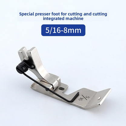 1641★  Sewing machine accessories New 572 cutting bag integrated pressing foot cutting bag integrated machine special thick material universal wheel