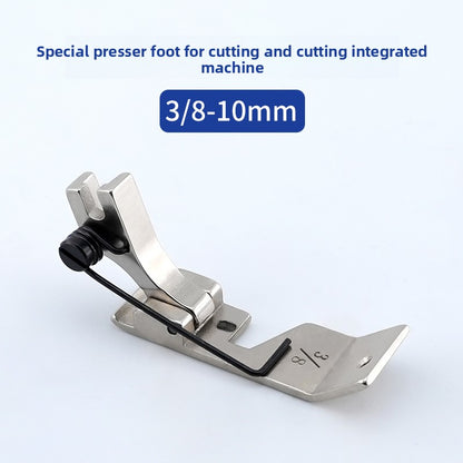 1641★  Sewing machine accessories New 572 cutting bag integrated pressing foot cutting bag integrated machine special thick material universal wheel