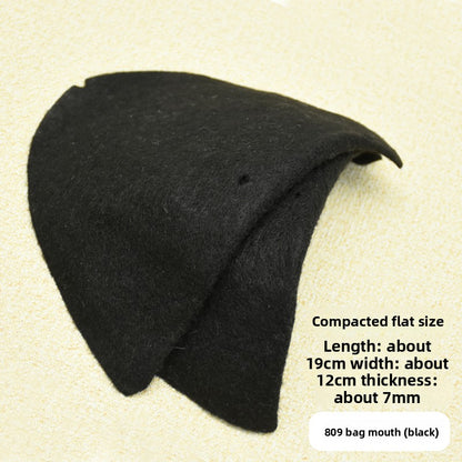 3927★ Ropa Hombreras Almohadillas de algodón ultrafinas Hombreras Artefacto Forro de hombro de algodón perforado con aguja Traje Hombreras finas Manga Jaula Algodón