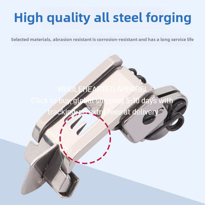 1588★  Ma Yinjian Jack interlock sewing machine three needles and five threads 5.6 presser foot, industrial sewing machine accessories cut car presser foot middle