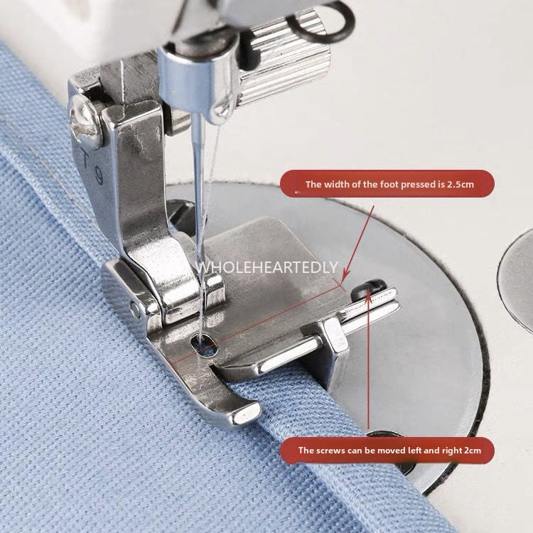 1028★ Wagon plat T 90 000 canettes pied-de-biche chemise contrôle d'accès rideau, ourlet, ourlet pied-de-biche polyvalent accessoires de machine à coudre