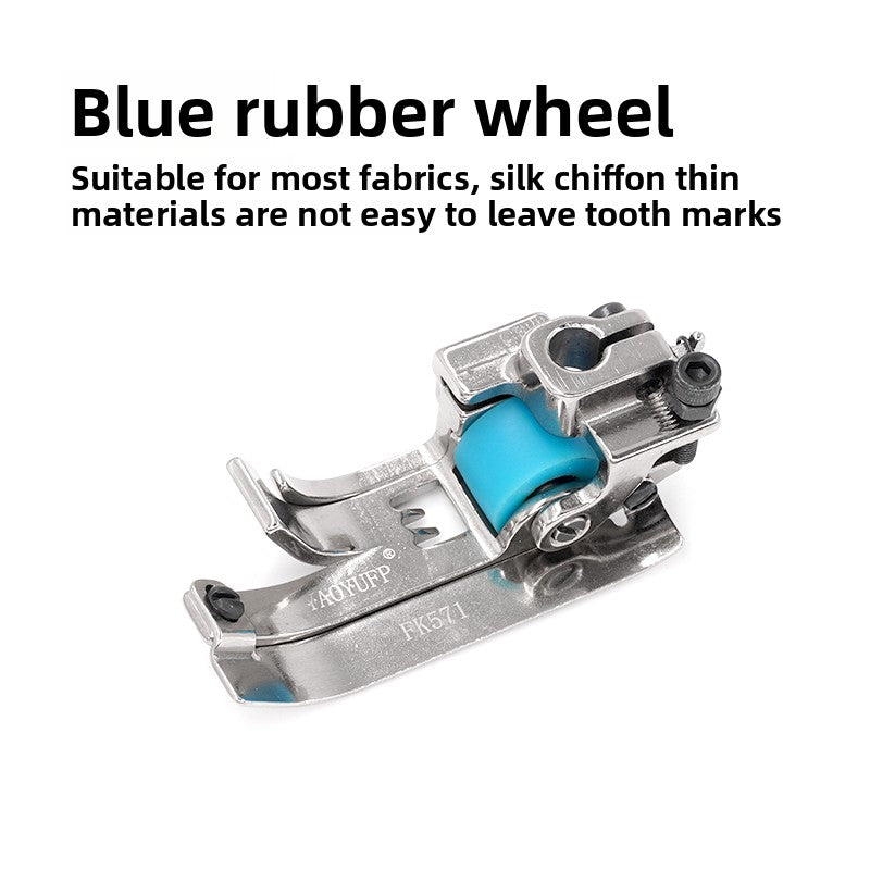 1540★  Interlock sewing machine left knife three-needle five-thread roller presser foot knife holder FK571 presser foot thickness general sewing machine accessories