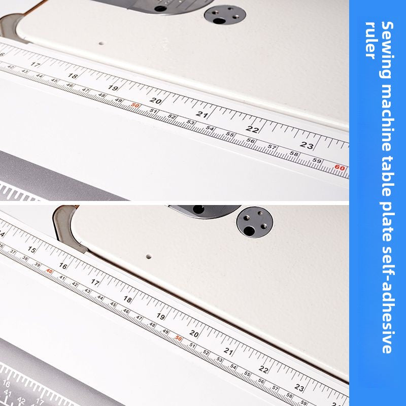 1435★  Plate ruler Clothing plate making Industrial sewing machine Table ruler Self-adhesive paste 90 cm Cutting inspection table measurement