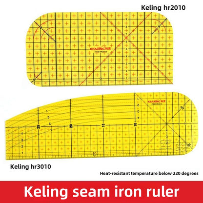1399★  Koling ironing whole ironing ruler manual sewing ruler special clothing HR2010/3010 high temperature ruler