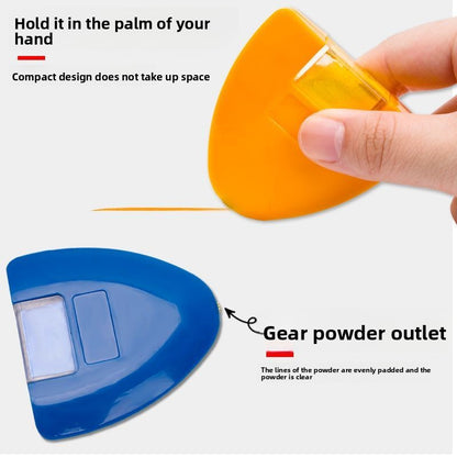 1646★  Clothing cutting and positioning heart-shaped scribing device powder marking wheel triangular powder scribing fine line powder scribing roller powder scribing