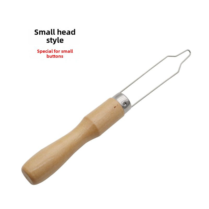 1037★  Clothing factory quick button tool, button tool, button tool, button threader DIY tool
