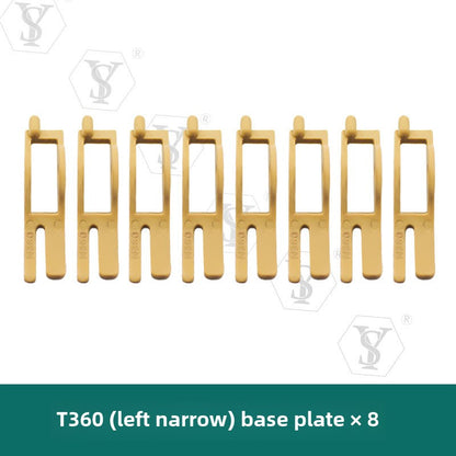 1070★  Unilateral T361/T360 Unilateral narrow roller presser foot half side small upper zipper pressing line multi-purpose