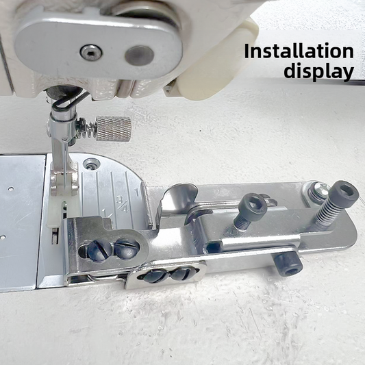 1695★  New zipper regulation, upper zipper, zipper line regulation, flat car sewing placket line clip zipper locator