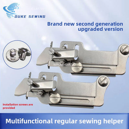 1048★  New sewing machine, multi-functional positioning stopper, sewing aid, flat car sideshift, multi-functional setting positioning artifact