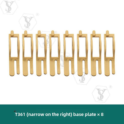 1070★  Unilateral T361/T360 Unilateral narrow roller presser foot half side small upper zipper pressing line multi-purpose