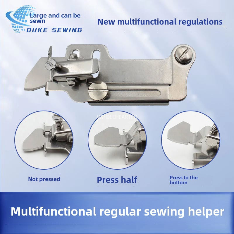 1048★  New sewing machine, multi-functional positioning stopper, sewing aid, flat car sideshift, multi-functional setting positioning artifact