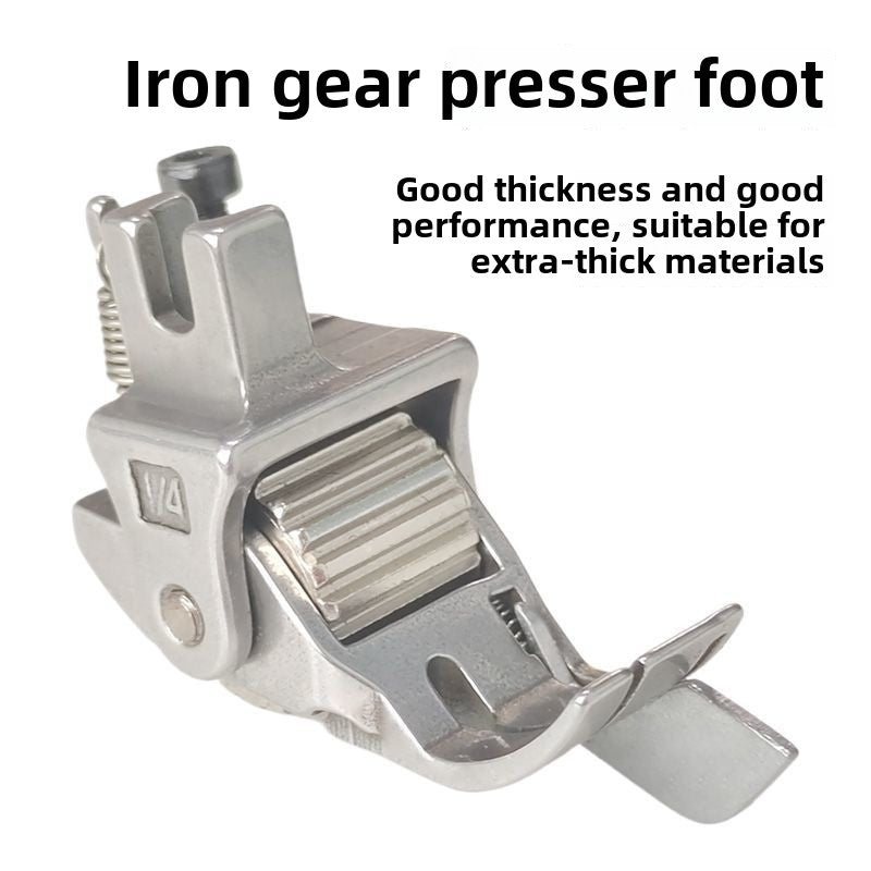 1513★  Flat car roller presser foot SP-18 presser line tangent right stop with knife roller stop edge presser foot, sewing machine accessories