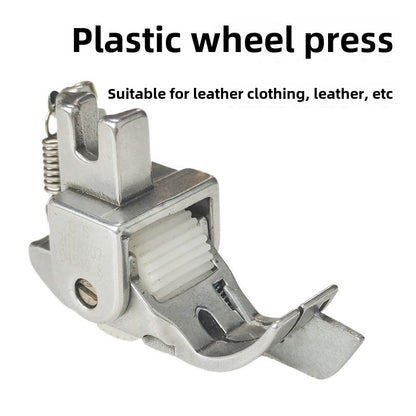 1513★  Flat car roller presser foot SP-18 presser line tangent right stop with knife roller stop edge presser foot, sewing machine accessories